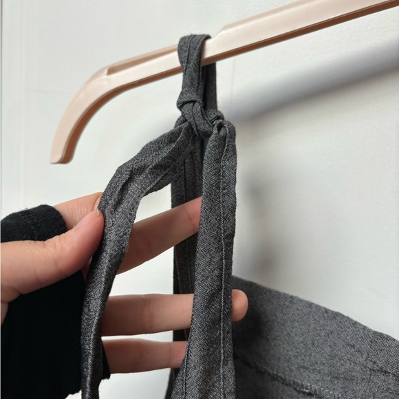 Linen gray dress jumper - Picture 3 of 5